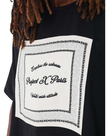PROJECT X PARIS CAMISETA BANDANA NEGRO
