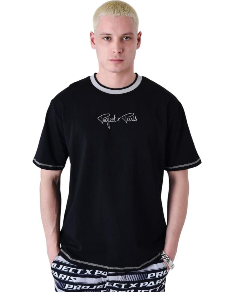 PROJECT X PARIS CAMISETA DE MANGA CORTA EN PARA HOMBRE NEGRO