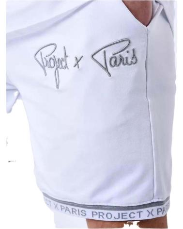 PROJECT X PARIS PANTALON CORTO SHORT Y GRIS BLANCO