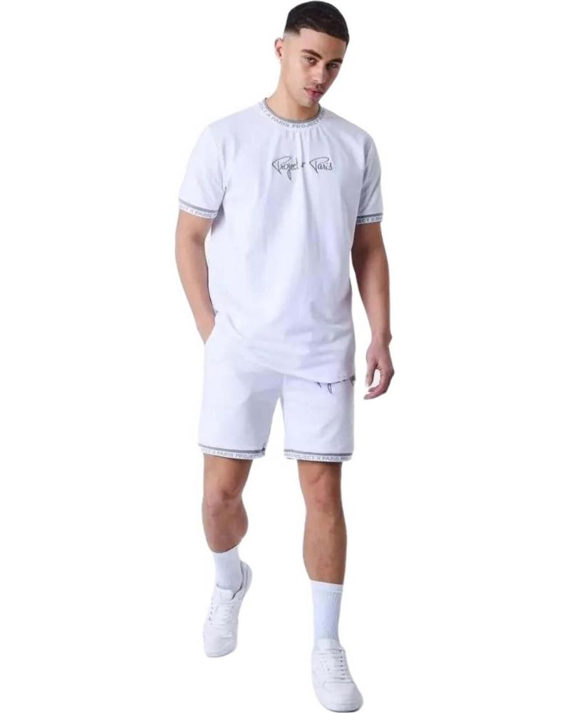 PROJECT X PARIS PANTALON CORTO SHORT Y GRIS BLANCO