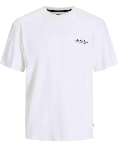 JACK AND JONES CAMISETA DE MANGA CORTA JACKJONES EN PARA HOMBRE BLANCO