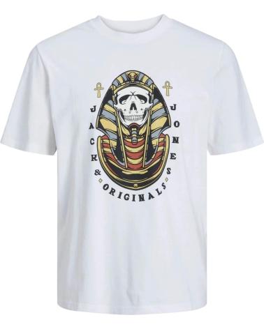 JACK AND JONES CAMISETA JACKJONES JORHEAVENS TEE SS CREW NEGRO