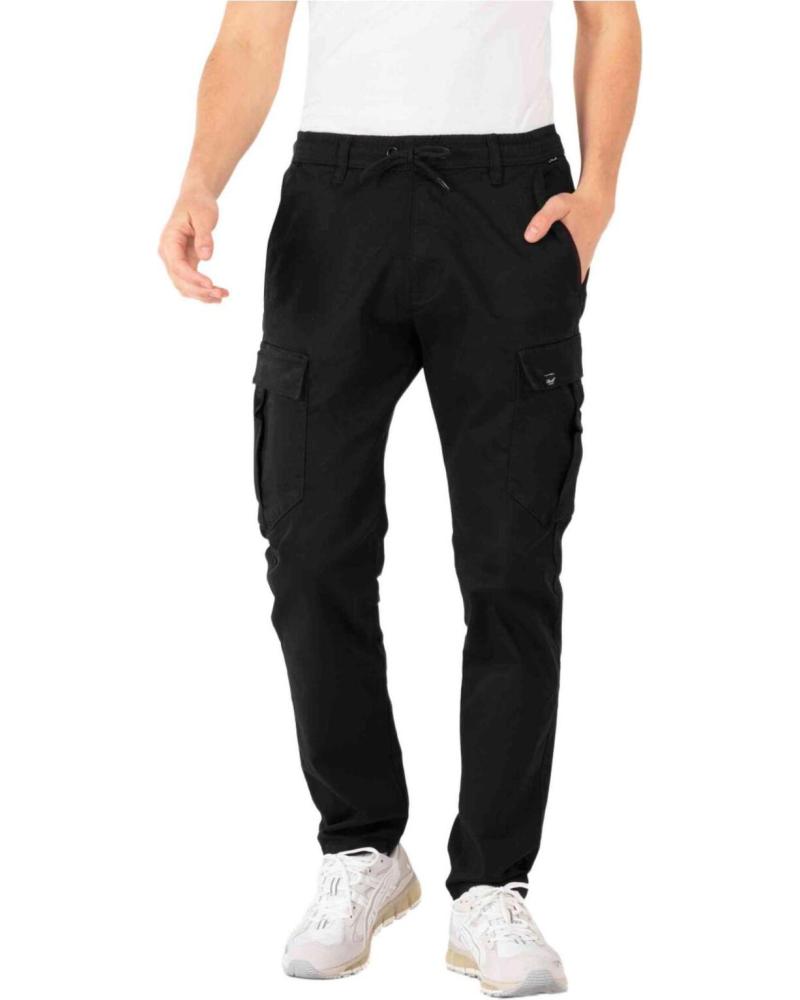 PANTALONE CARGO REELL REFLEX EASY REGULAR NERO NEGRO