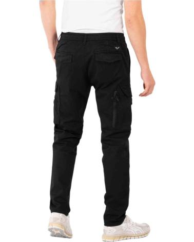 PANTALONE CARGO REELL REFLEX EASY REGULAR NERO NEGRO
