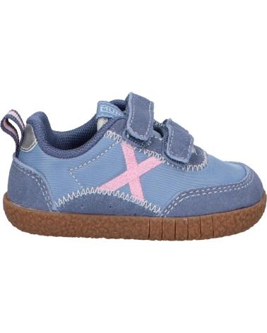 MUNICH ZAPATILLAS BABY KODA 17 AZUL ROSA 8028017 CASUAL NINO NAN