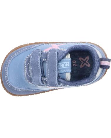 MUNICH ZAPATILLAS BABY KODA 17 AZUL ROSA 8028017 CASUAL NINO NAN