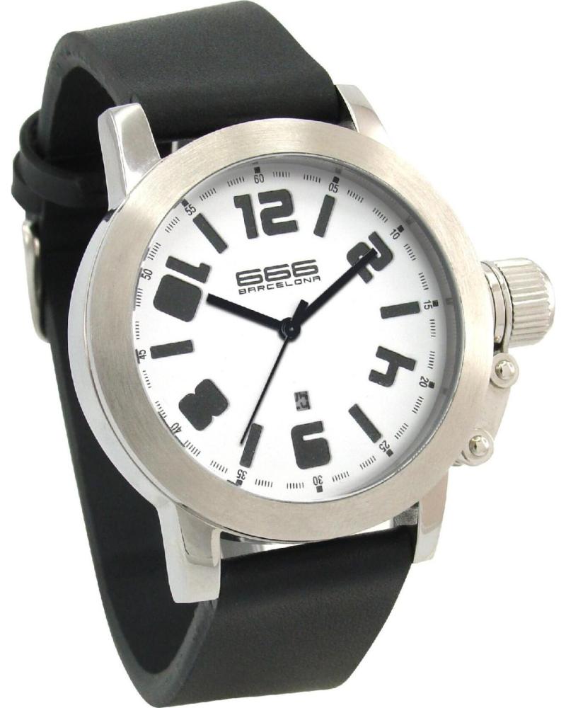 RELOJ 666BARCELONA MODELO 666-213 NEGRO NEGRO