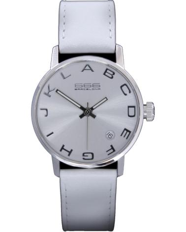 RELOJ 666BARCELONA BOLANCO 666-271 CON CORREA BLANCA BOLANCO