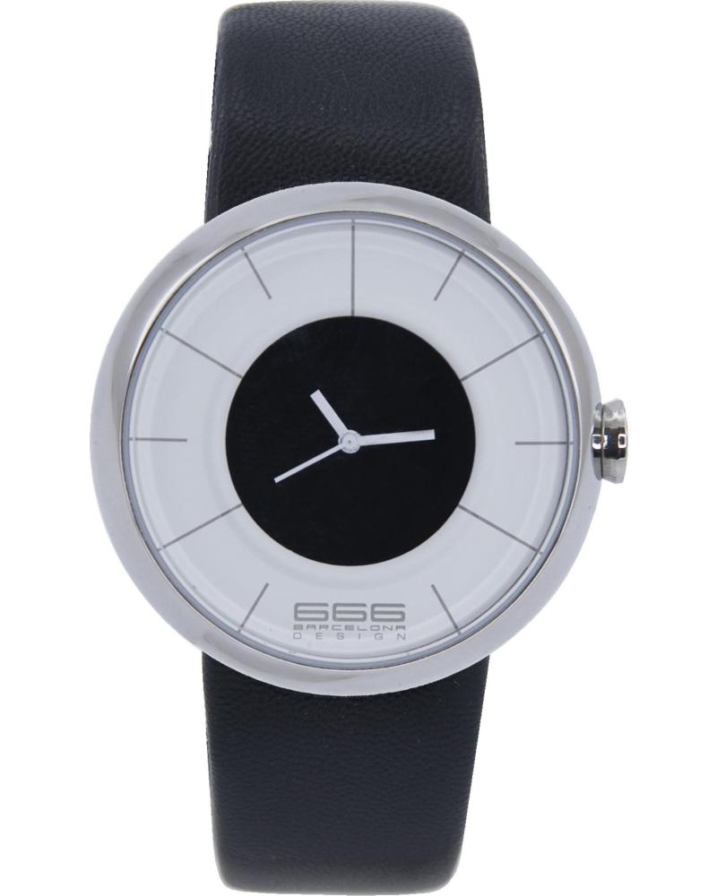 OROLOGIO 666BARCELONA 666-290 BIANCO E NERO NEGRO