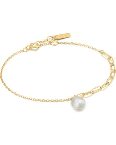 BRACCIALE ANIA HAIE B019-02G PLACCATO ORO CON CHARM PERLA