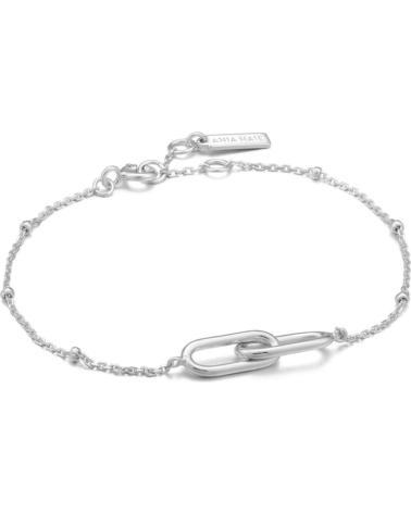 BRACCIALE ANIA HAIE B021-01H PLACCATO ARGENTO CON MAGLIA OVALE