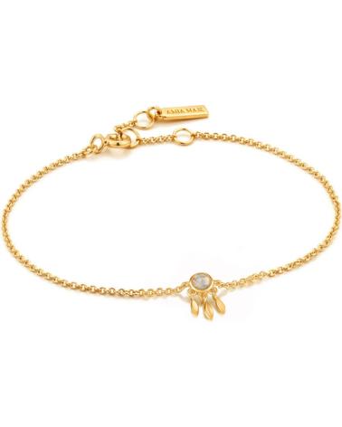 BRACCIALE SOTTILE ANIA HAIE B026-02G DORATO CON CHARM TESTURIZZATO