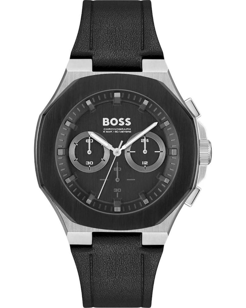 OROLOGIO CRONOGRAFO BOSS DA UOMO 1514085 NERO NEGRO