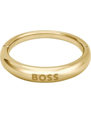 ANELLO BOSS 1580620S DORATO CON LOGO