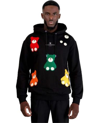 LOUIS VENDOME PARIS SUDADERA CAPUCHA NEGRO