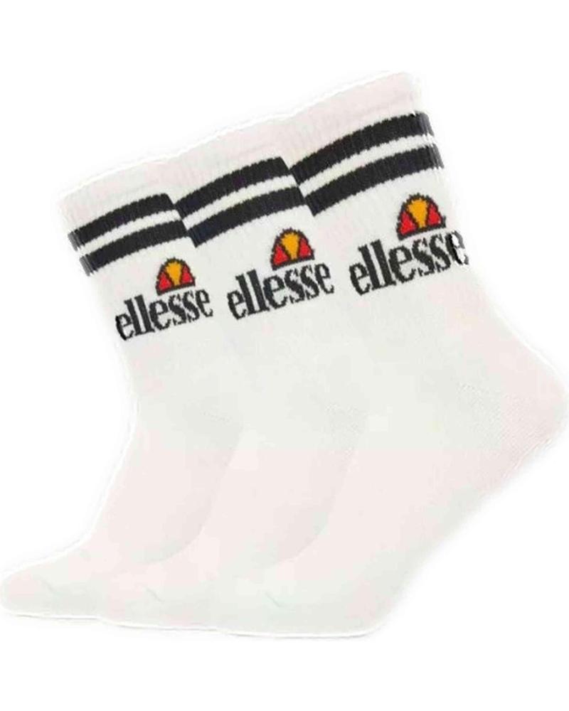 ELLESSE CALCETINES PULLO 3 PACK SOCK BLANCO