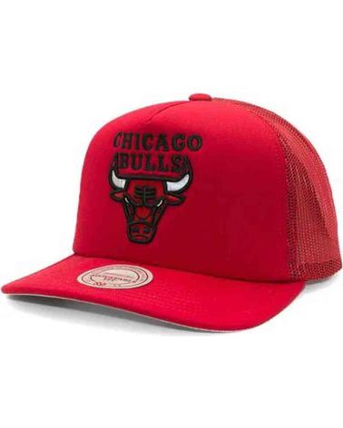MITCHELL & NESS CAPPELLINO CHICAGO BULLS ROSSO ROJO