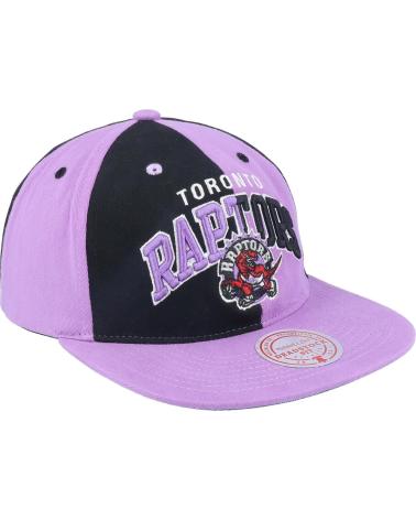 CAPPELLINO MITCHELL & NESS TORONTO RAPTORS NERO E VIOLA NEGRO