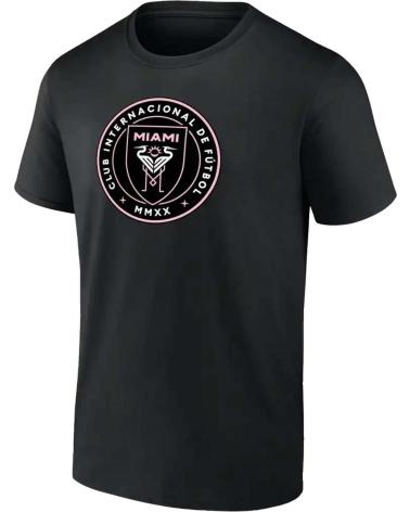 MAGLIETTA FANATICS INTER MIAMI CF MESSI NERA MANICHE CORTE NEGRO