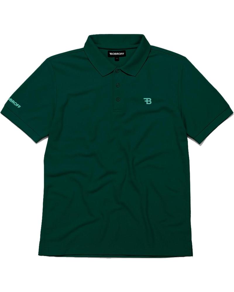 BOBROFF POLO-GREEN-3XL