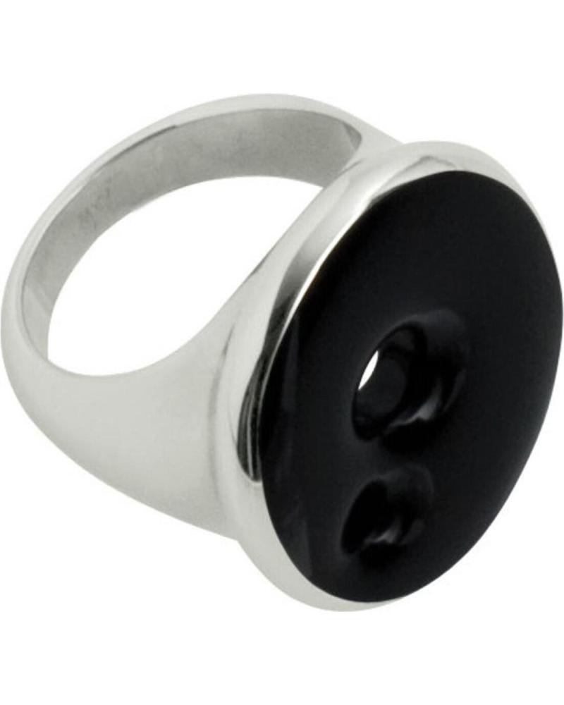 ANEL BREIL TJ0826 TAMANHO 13 COM DESIGN OVAL PRETO