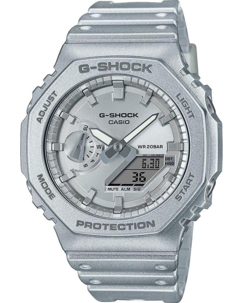 CASIO GA-2100FF-8AER PLATEADO