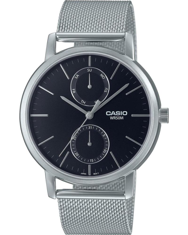 CASIO MTP-B310M-1AVEF PLATEADO