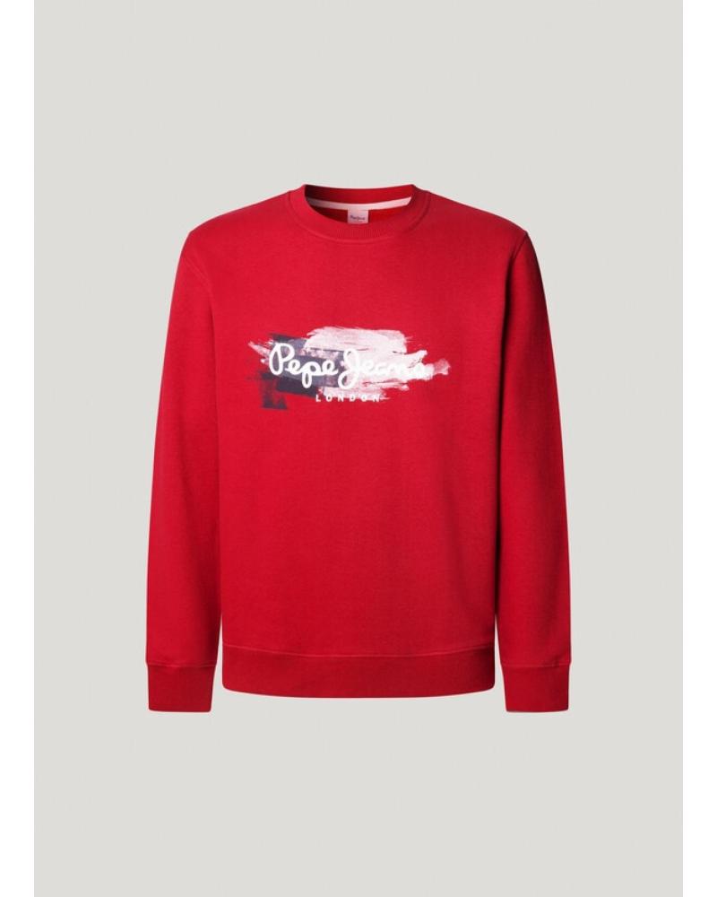 PEPE JEANS SUDADERAS DE CHICO PM5800026 ROJO