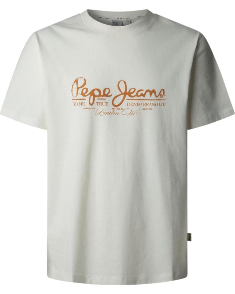 PEPE JEANS CAMISETA DE MANGA CORTA EN PARA HOMBRE BLANCO