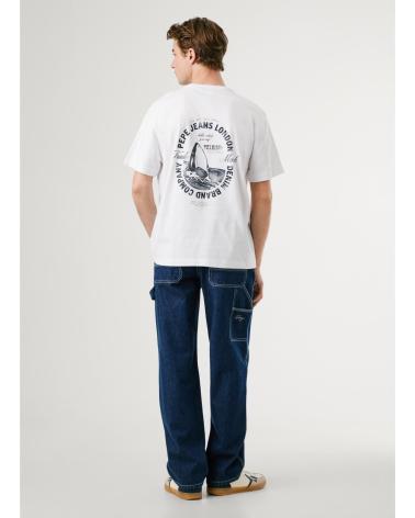 PEPE JEANS CAMISETAS DE CHICO PM5010116 BLANCO