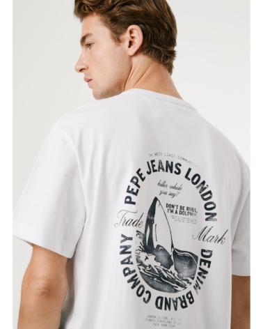 PEPE JEANS CAMISETAS DE CHICO PM5010116 BLANCO