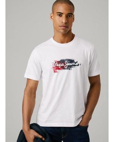 PEPE JEANS CAMISETAS DE CHICO PM5010105 BLANCO