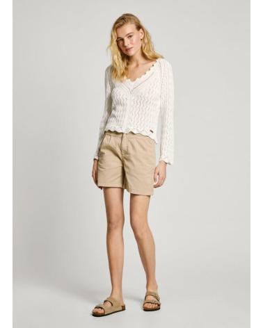 PEPE JEANS SHORTS PL801168 BEIGE BEIGE