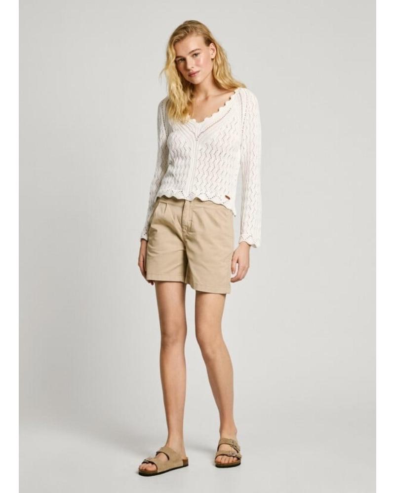 PEPE JEANS SHORTS PL801168 BEIGE BEIGE