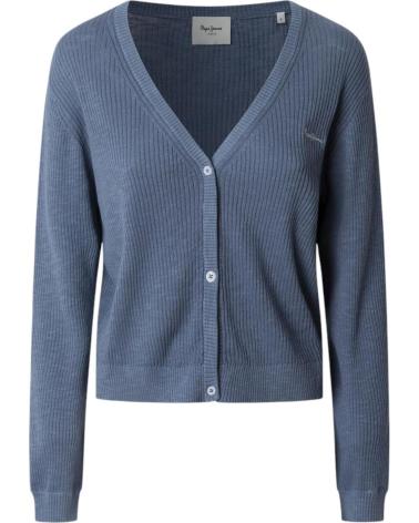 CARDIGAN BLU PEPE JEANS PL702279 AZUL