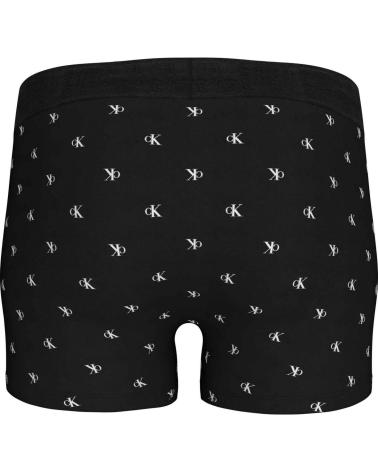 CALVIN KLEIN BÓXER AJUSTADO NB4115APCS NEGRO CON LOGO ESTAMPADO NEGRO