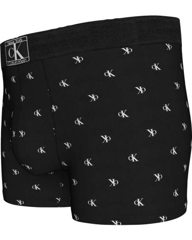CALVIN KLEIN BÓXER AJUSTADO NB4115APCS NEGRO CON LOGO ESTAMPADO NEGRO