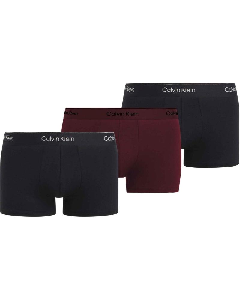 CALVIN KLEIN PACK 3 BÓXERS NB4078AQVV MULTICOLOR NEGRO
