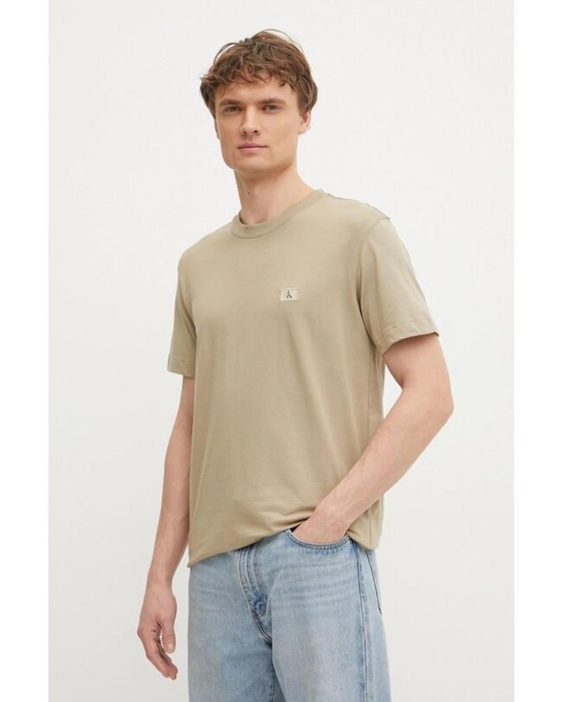 T-SHIRT CALVIN KLEIN J30J327100 MARROM MARRóN