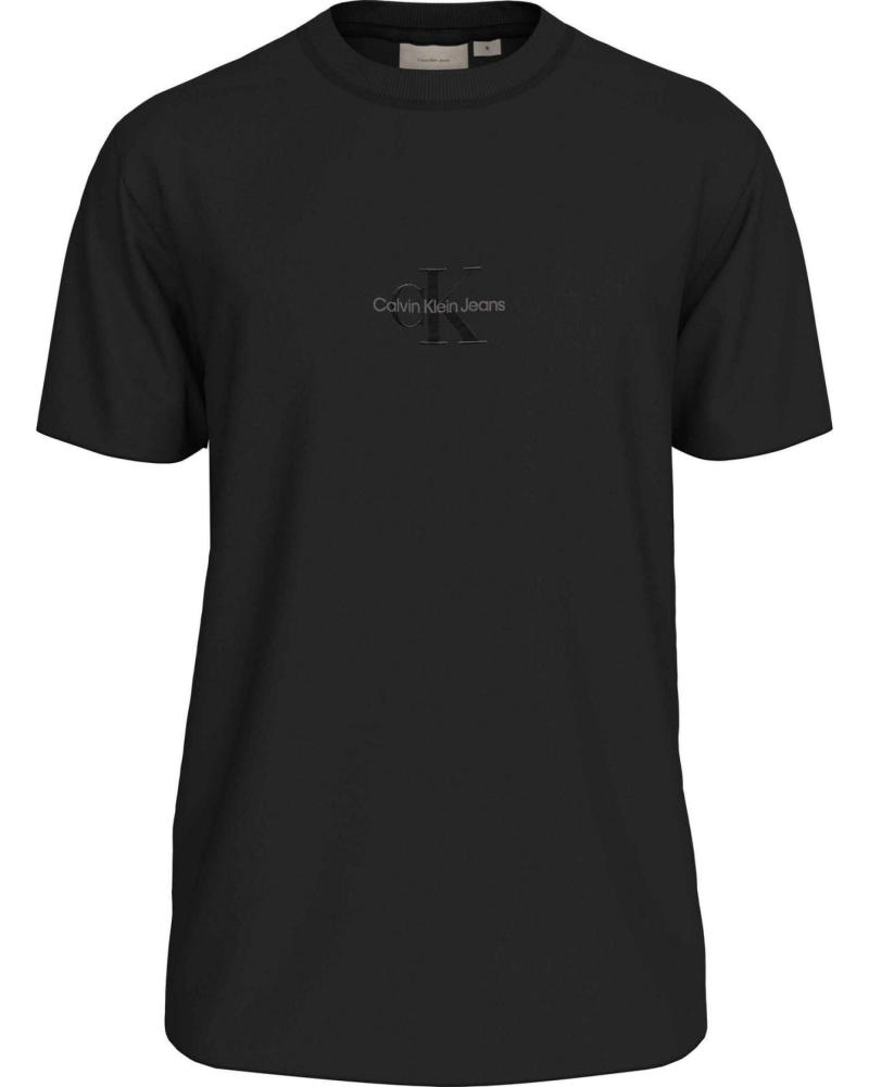 CALVIN KLEIN J30J325649 BLACK T-SHIRT FOR MEN NEGRO