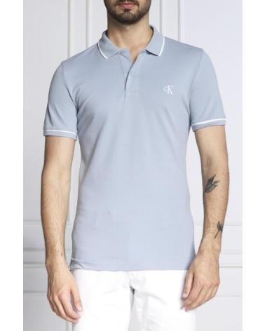 POLO CALVIN KLEIN J30J315603 AZZURRO CHIARO AZUL