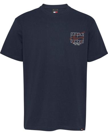 TOMMY HILFIGER CAMISETAS DE CHICO DM0DM20594 AZUL