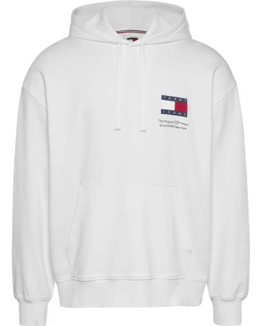 MOLETOM COM CAPUZ TOMMY HILFIGER DM0DM20500 BRANCO BLANCO