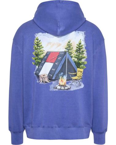 MOLETOM COM CAPUZ TOMMY HILFIGER DM0DM20500 AZUL AZUL
