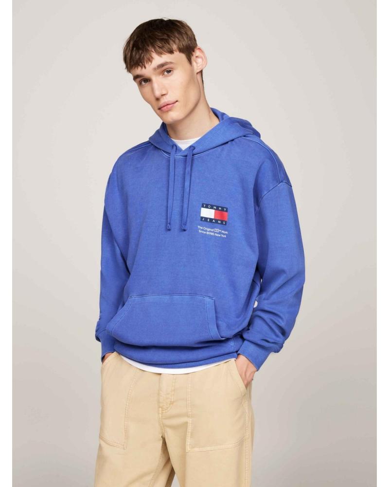MOLETOM COM CAPUZ TOMMY HILFIGER DM0DM20500 AZUL AZUL