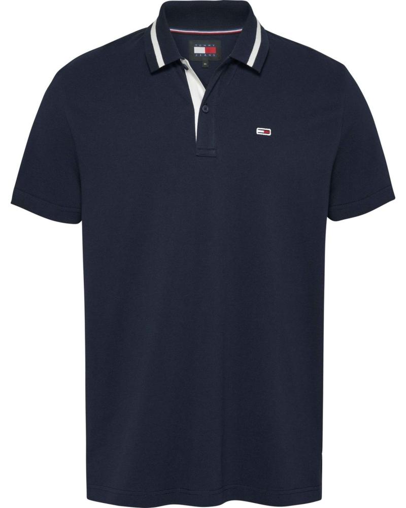 TOMMY HILFIGER POLO DM0DM20443 BLAU AZUL