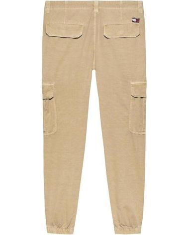 TOMMY HILFIGER MEN'S CARGO PANTS DM0DM20284 BEIGE BEIGE