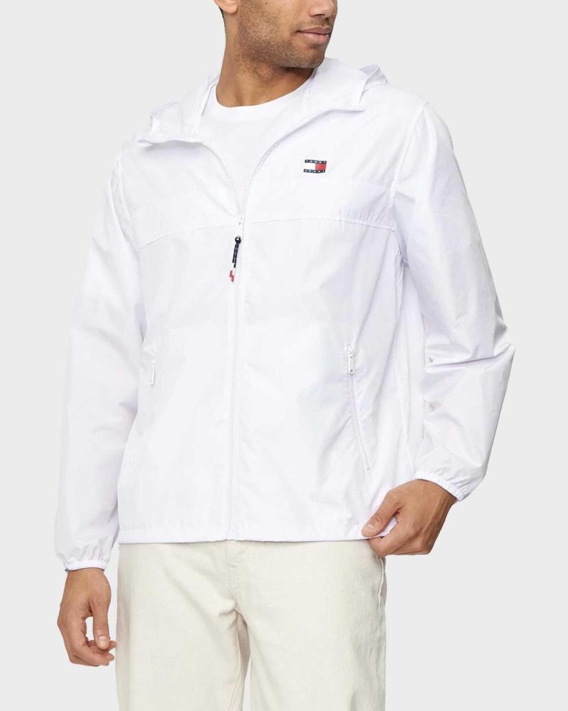 TOMMY HILFIGER BLOUSON COUPE-VENT DM0DM20204 BLANC BLANCO