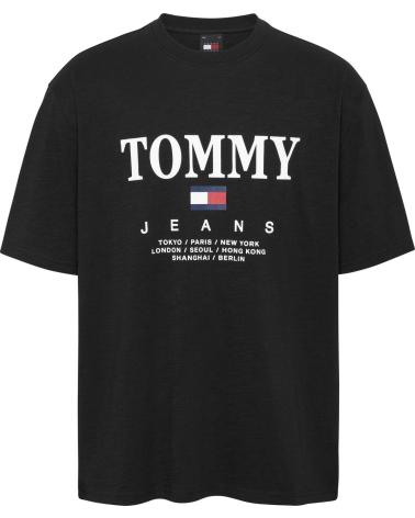 TOMMY HILFIGER CAMISETA DM0DM20080 NEGRA NEGRO