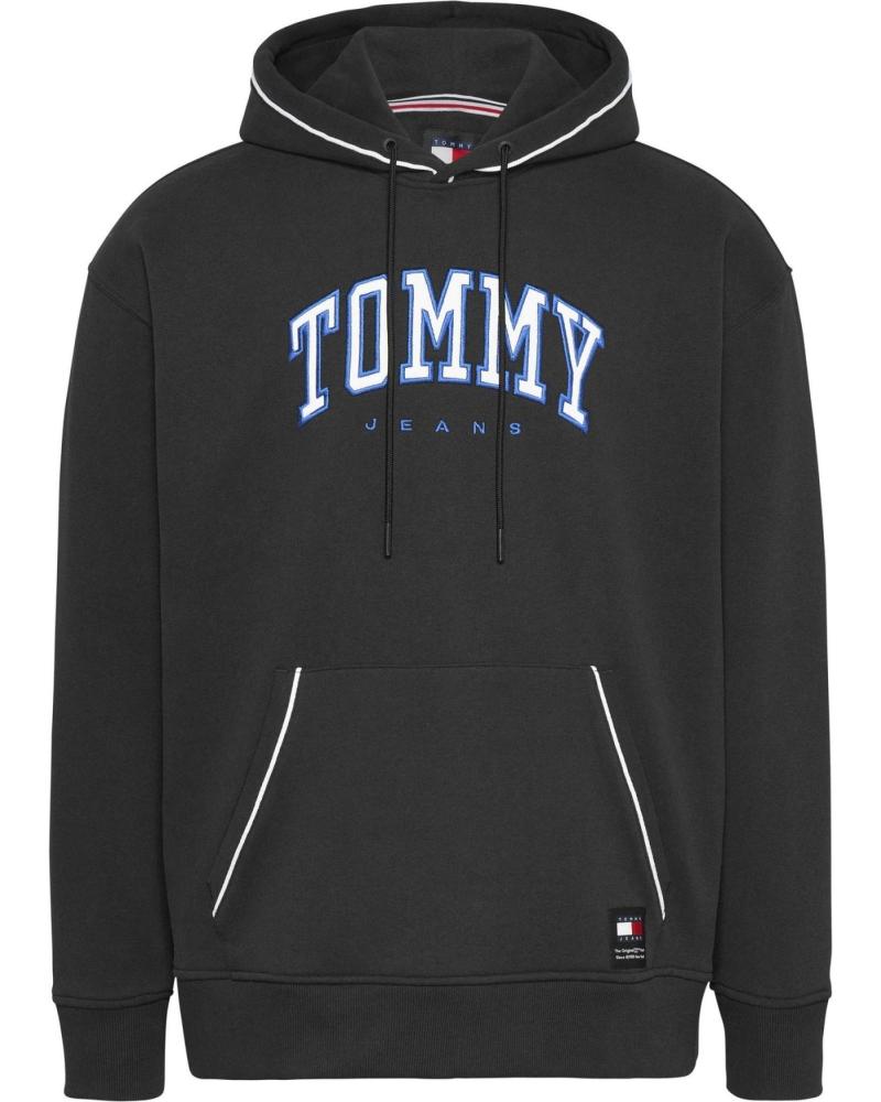 TOMMY HILFIGER SUDADERAS DE CHICO DM0DM19760 NEGRO